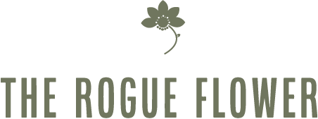 Logo – The Rogue Flower_green